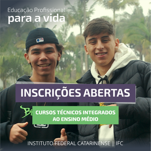 Inscrições Abertas Para Cursos Técnicos Integrados Ao Ensino Médio ...